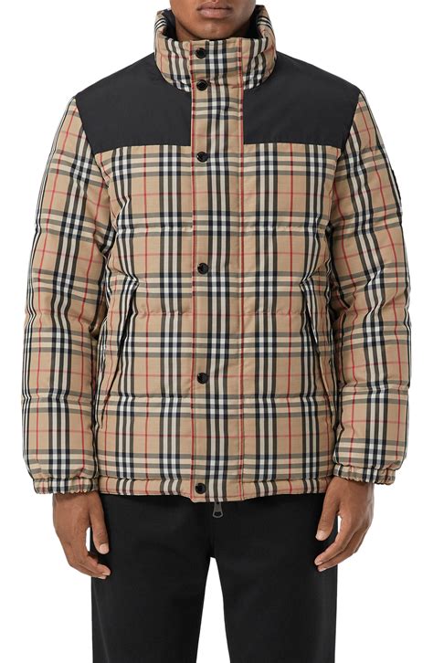 burberry puffer long coat|burberry reversible puffer.